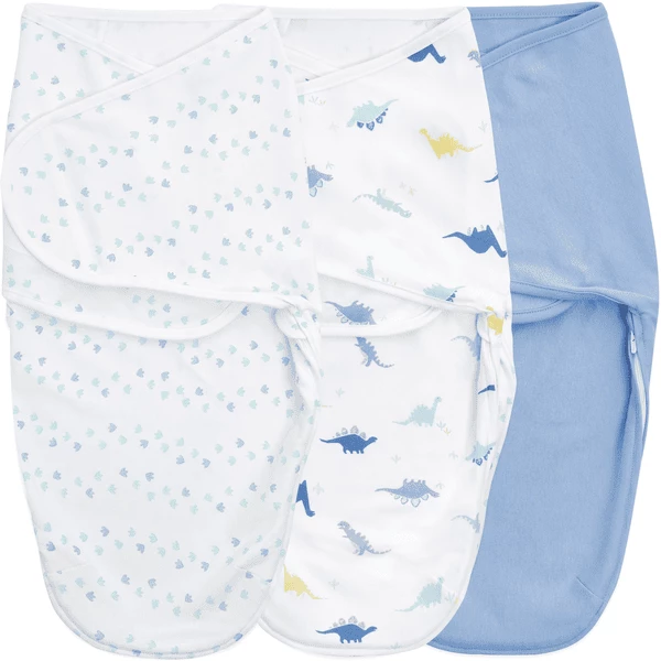 Aden+anais Essential Aden + Anais™ Essentials Easy Swaddle™ Wickel-Pucktuch 3er-Pack Dino-rama 4-6 Monate 1 Aden+anais Essential Aden + Anais™ Essentials Easy Swaddle™ Wickel-Pucktuch 3er-Pack Dino-rama 4-6 Monate