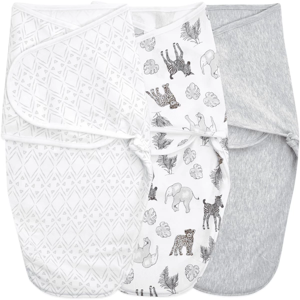Aden+anais Essential Aden + Anais™ Essentials Easy Swaddle™ Wickel-Pucktuch 3er-Pack Toile 0-3 Monate 1 Aden+anais Essential Aden + Anais™ Essentials Easy Swaddle™ Wickel-Pucktuch 3er-Pack Toile 0-3 Monate