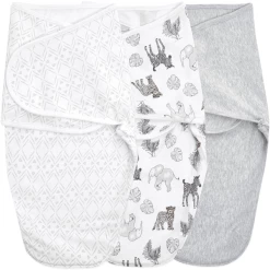 Aden+anais Essential Aden + Anais™ Essentials Easy Swaddle™ Wickel-Pucktuch 3er-Set Toile 4-6 Monate