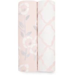 Aden+anais Essential Aden + Anais™ Silky Soft Musselin-Baby-Pucktuch 2er Pack Stencil