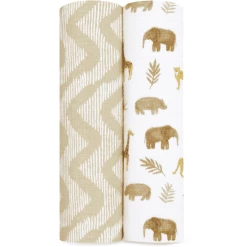 Aden+anais Essential Aden+anais™ Musslin Pucktuch 2er-Pack Tanzanie