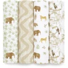 Aden+anais Essential Aden+anais™ Musslin Pucktuch 4er-Pack Tanzania 112 X 112