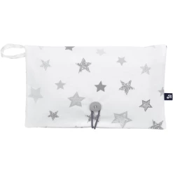 Alvi Windeltasche, Sterne Silbergrau Exklusiv