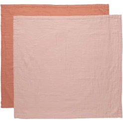 Bébé-jou® Baby Muslin Tücher Pure Cotton Pink