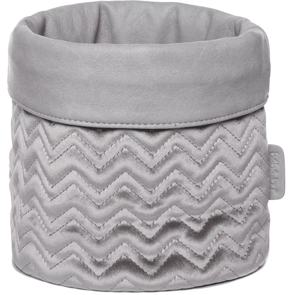 Bébé-jou® Pflegekörbchen Velvet Griffin Grey 1 Bébé-jou® Pflegekörbchen Velvet Griffin Grey