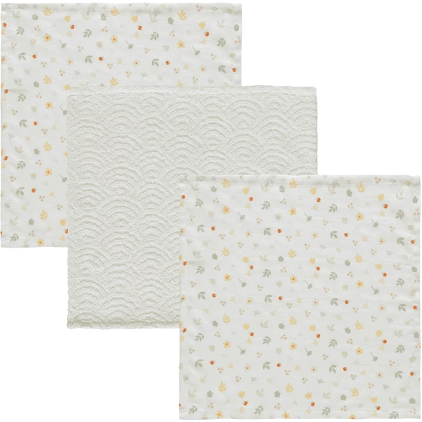 Bébé-jou Bébé Jou® Spucktuch 3er-Pack Steppe 32 X 32 Cm 1 Bébé-jou Bébé Jou® Spucktuch 3er-Pack Steppe 32 X 32 Cm