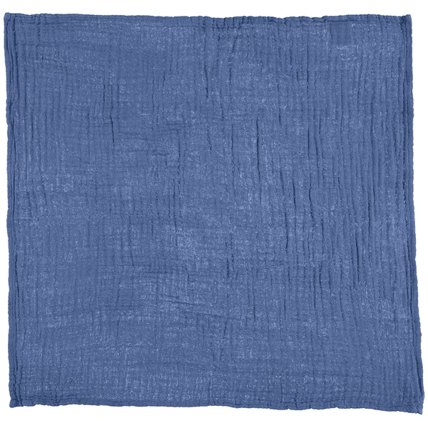 Hütte & Co HÜTTE & CO Mulltücher 3er-Pack Rauchblau 60x 60 Cm 1 Hütte & Co HÜTTE & CO Mulltücher 3er-Pack Rauchblau 60x 60 Cm