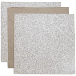 Jollein 3-er Pack Spucktuch Hydrophill 70x70 Cm Dotted