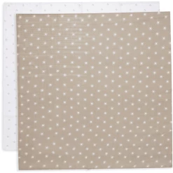 Jollein Mulltuch Musselin 70x70cm 2er-Pack Pointelle Sun Biscuit