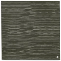 Jollein Mulltuch Schmusedecke Musselin 115x115 Cm Stripe Leaf Green