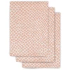 Jollein Mullwaschlappen Snake Pale Pink 3er Pack