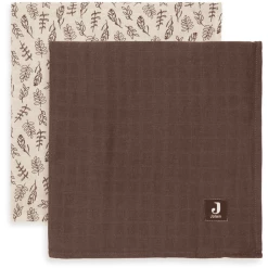 Jollein Mullwindeln 2er-Pack Meadow Chestnut 115 X 115 Cm