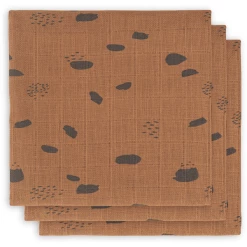 Jollein Mullwindeln 3er-Pack Spot Camel 70x70cm