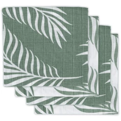 Jollein Mullwindeln 4er-Pack Nature Ash Green 70x70cm
