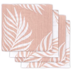 Jollein Mullwindeln 4er-Pack Nature Pale Pink 70x70cm