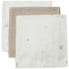 Jollein Spucktuch Musselin 3er-Pack Stargaze Biscuit