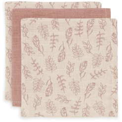 Jollein Spucktücher 3er-Pack Maedow Rosewood