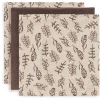 Jollein Spucktücher 3er-Pack Meadow Chestnut