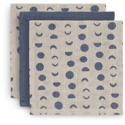 Jollein Spucktücher 3er-Pack Moonlight