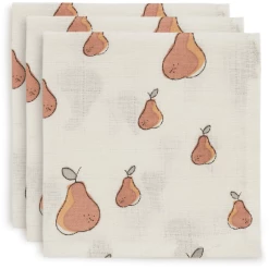 Jollein Spucktücher 3er-Pack Pear