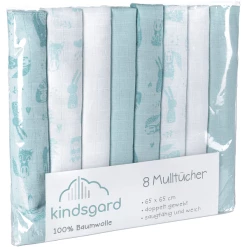 Kindsgard Mullwindeln Bovbov 8er-Pack Blau