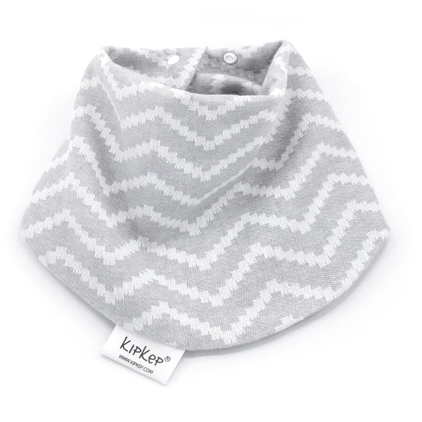 KipKep 3in1 Spucktuch Bib Kisses4You Silver Grey 1 KipKep 3in1 Spucktuch Bib Kisses4You Silver Grey