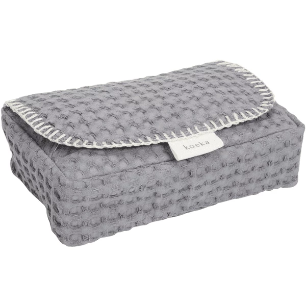 Koeka Feuchttücherbezug Antwerp Grau 1 Koeka Feuchttücherbezug Antwerp Grau