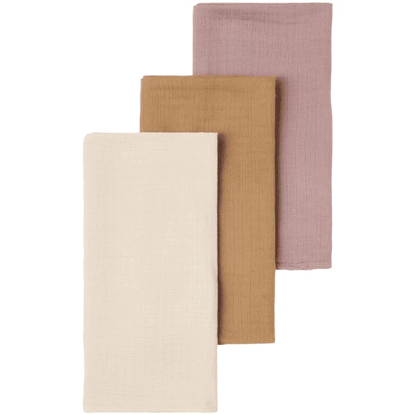 Lil Atelier Lil'Atelier Mullwindeln 3er Pack Nbnhojo Bark 1 Lil Atelier Lil'Atelier Mullwindeln 3er Pack Nbnhojo Bark