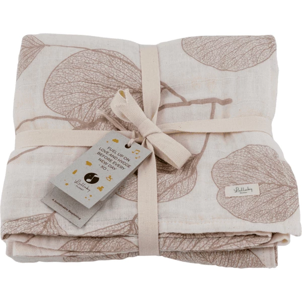 Lullaby Planet Musselin Swaddle Hazelnut 120x120xcm 1 Lullaby Planet Musselin Swaddle Hazelnut 120x120xcm