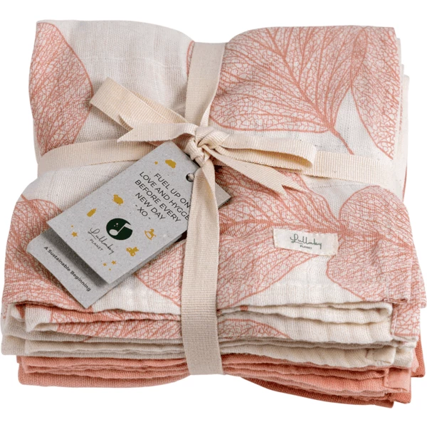 Lullaby Planet Musselin Swaddle Rose Quartz 65x65cm 1 Lullaby Planet Musselin Swaddle Rose Quartz 65x65cm
