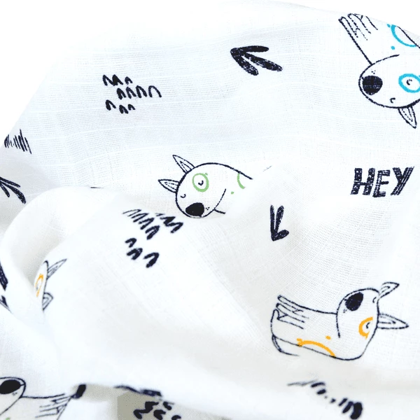 M.M.C. Mullwindel 10 PACK Tier Motive 80x70 Cm Mulltücher 10 Hunde 2 M.M.C. Mullwindel 10 PACK Tier Motive 80x70 Cm Mulltücher 10 Hunde – Bild 2