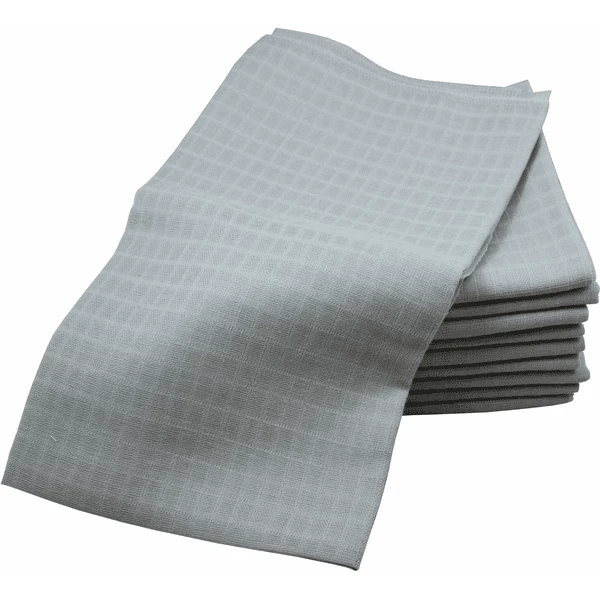 M.M.C. Mullwindel 10 PACK Unifarben 80x70 Cm Mulltücher 10 Grau 3 M.M.C. Mullwindel 10 PACK Unifarben 80x70 Cm Mulltücher 10 Grau – Bild 3