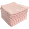 M.M.C. Mullwindel 10 PACK Unifarben 80x70 Cm Mulltücher 10 Rosa