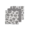 Meyco Spucktücher 3er-Pack Panter Neutral / Grau 30 X 30 Cm
