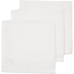 Meyco Spucktücher 3er-Pack Weiß 30 X 30 Cm