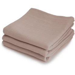 Mushie Musselintücher 3er-Pack Natural