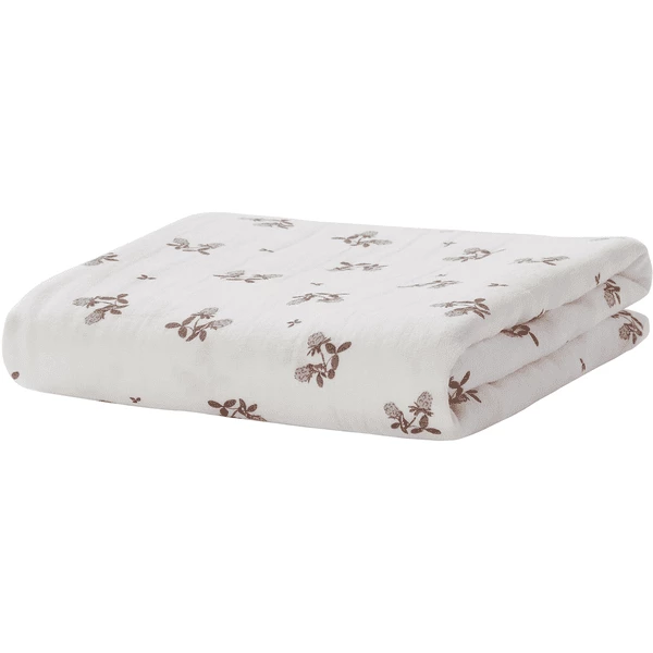 Noppies Einzelnes Mulltuch Blooming Clover 120x120 Cm Jet Stream 1 Noppies Einzelnes Mulltuch Blooming Clover 120x120 Cm Jet Stream