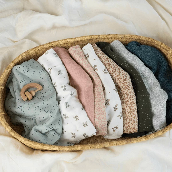 Noppies Einzelnes Mulltuch Botanical 120x120 Cm Puritan Gray 6 Noppies Einzelnes Mulltuch Botanical 120x120 Cm Puritan Gray – Bild 6