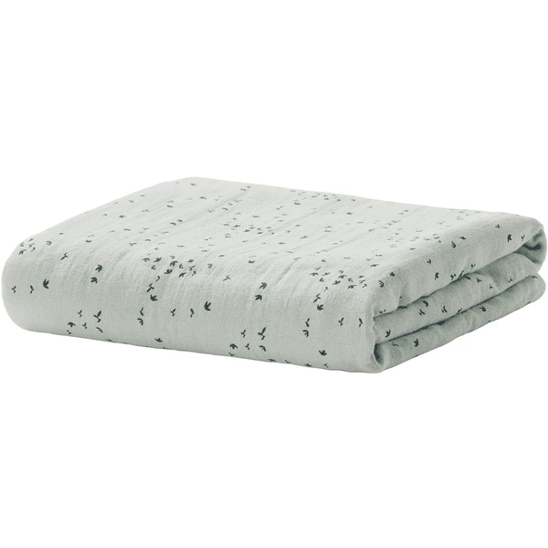 Noppies Einzelnes Mulltuch Botanical 120x120 Cm Puritan Gray 1 Noppies Einzelnes Mulltuch Botanical 120x120 Cm Puritan Gray