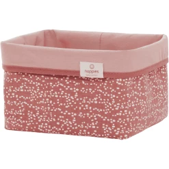 Noppies Kommodenkörbchen Fancy Dot Size M Brick Dust