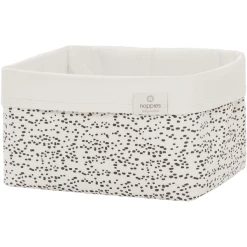 Noppies Kommodenkörbchen Fancy Dot Size M Jet Stream