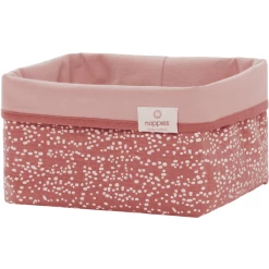 Noppies Kommodenkörbchen Fancy Dot Size S Brick Dust