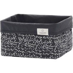Noppies Kommodenkörbchen Fancy Dot Size S Forged Iron