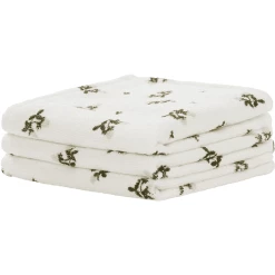 Noppies Baby Comfort Noppies Spucktücher Blooming Clover Beetle 3er-Pack