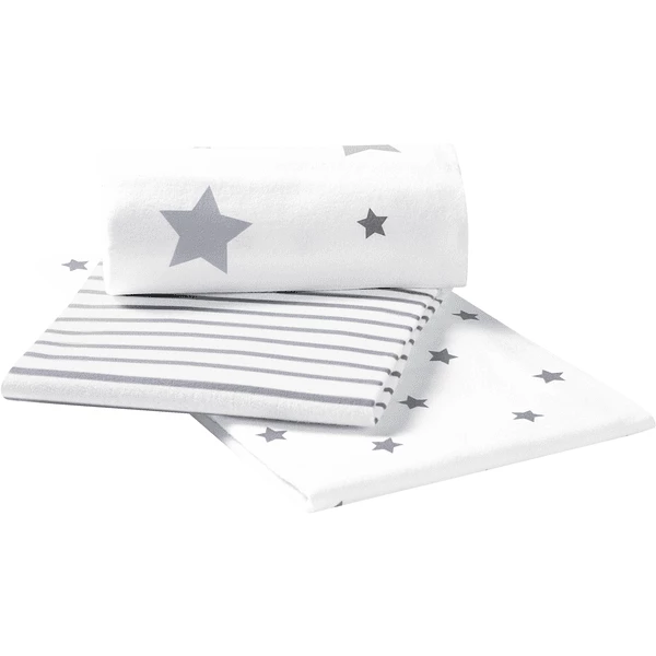 Odenwälder Moltontücher 3er-Pack Light Silver 80 X 80 Cm 1 Odenwälder Moltontücher 3er-Pack Light Silver 80 X 80 Cm