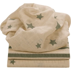 Odenwälder Mullwindeln 3er-Pack Deep Forest 80 X 80 Cm