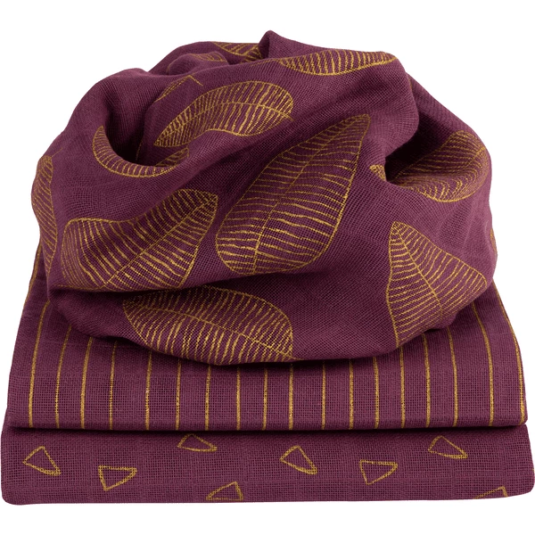 Odenwälder Windeln "gold" 3er Pack Cranberry 1 Odenwälder Windeln "gold" 3er Pack Cranberry