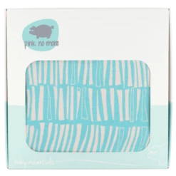 Pink No More Bambus-Pucktuch Baby-Accessoires Türkis
