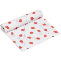 Pink No More Mull- Bambus-Pucktücher Baby-Accessoires Rot