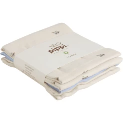 Pippi Muslin Tücher 3er Pack Baby Blue
